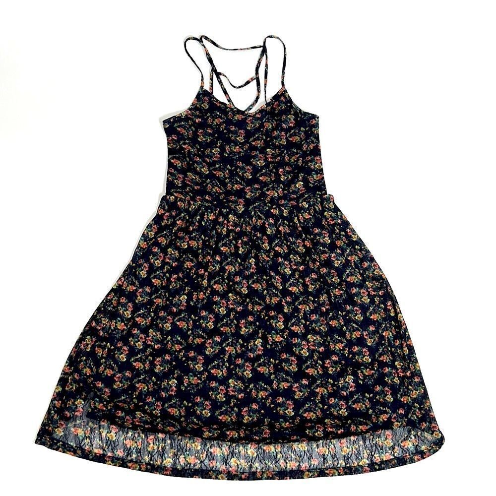 Xhilaration Spaghetti Strap floral Dress